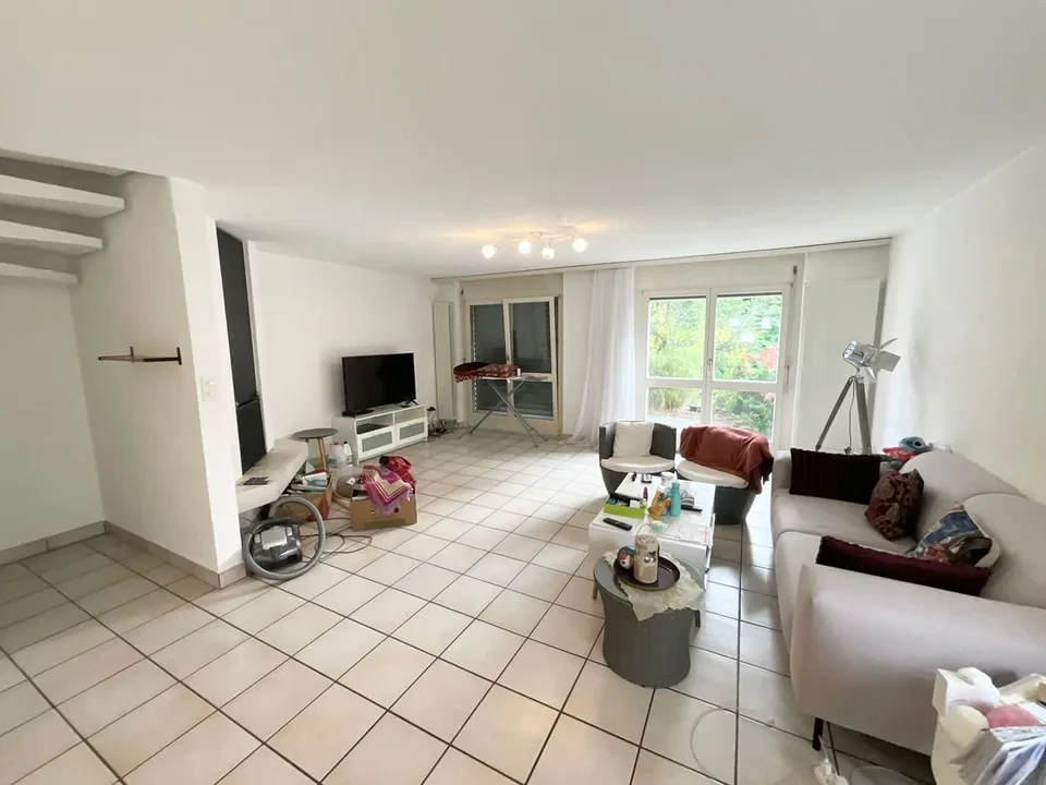 Wohnung mit 4.5 Zimmern im Dachgeschoss mit Balkon und Terrasse – Foto 2 von 7