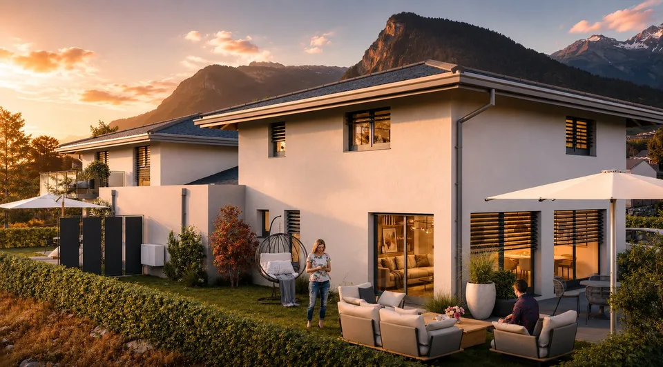 Villa 4,5 Zimmer unabhängig – Garten, Aussicht & individuelle Ausstattung – Foto 2 von 4