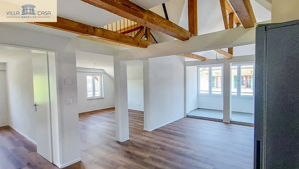 Komplett sanierte 4.5 Zimmer-Dachwohnung in Seftigen – Foto 2 von 13