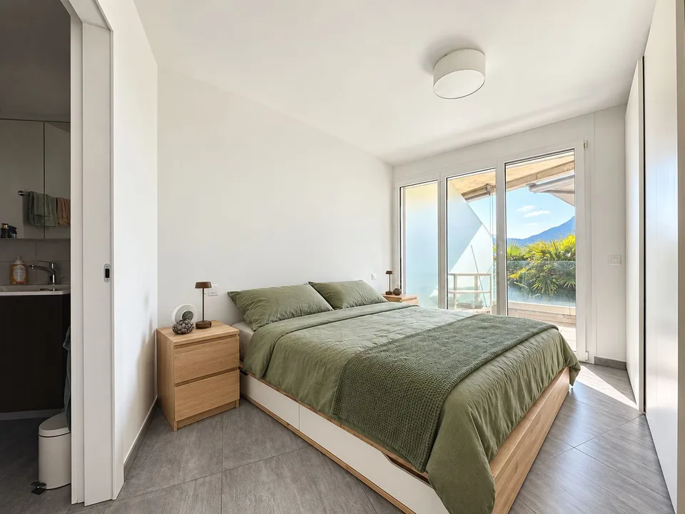 Appartement 2.5 pièces magnifique avec vue sur le lac à Gordola – photo 6 sur 9
