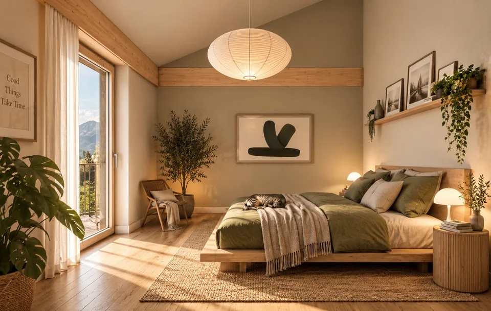 2,5 Zimmer mit Terrasse und eigenem Garten in Südausrichtung (Vuisse, Savièse) – Foto 3 von 6
