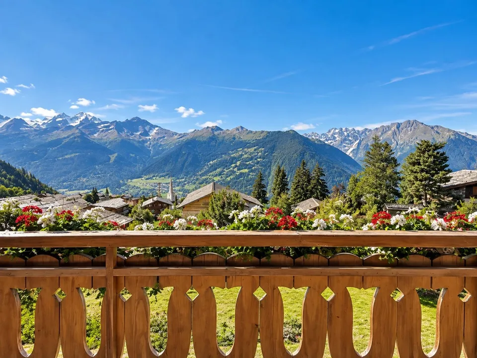 Schönes Chalet auf einem großen Grundstück – Foto 2 von 9