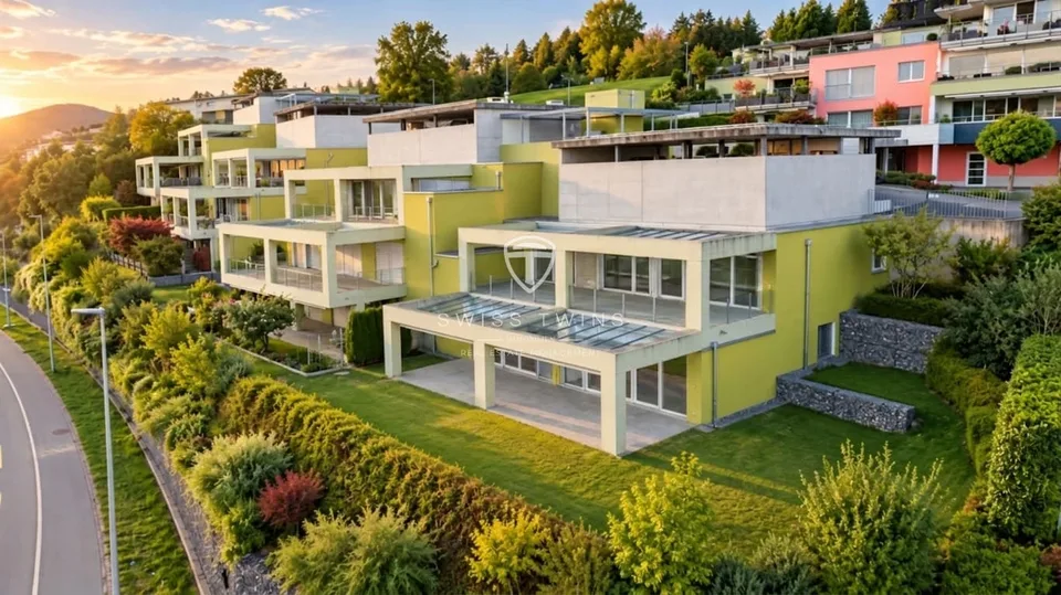 Wohnen mit Terrasse, Garten & Weitblick - 143 m² Wohnfläche – Foto 10 von 11