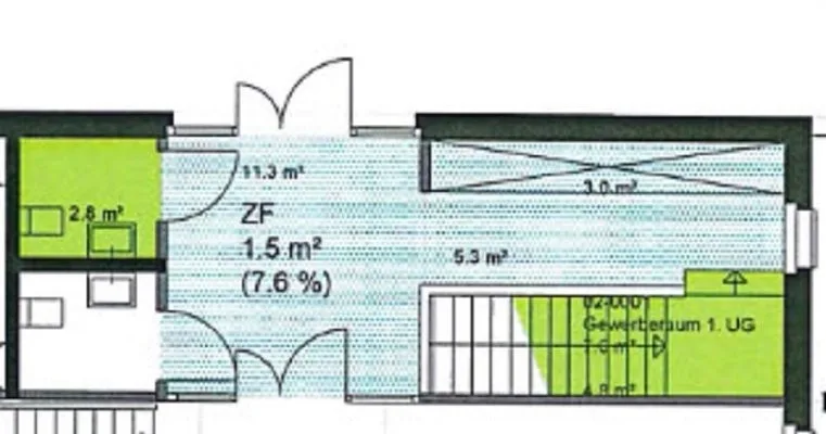 Gewerbefläche wenige Gehminuten vom Bahnhof Schwerzenbach – Foto 11 von 12
