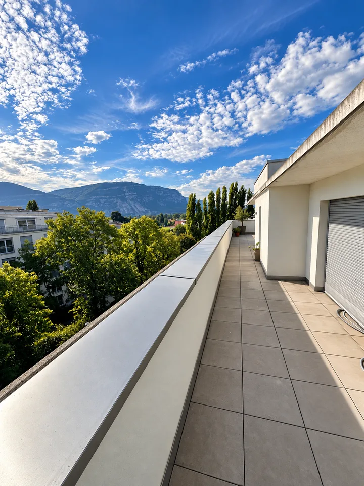 En exclusivité! MAGNIFIQUE ATTIQUE DE 7 PIECES AVEC DEUX VASTES TERRASSES – photo 6 sur 9