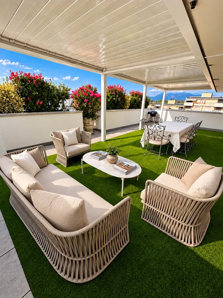 En exclusivité! MAGNIFIQUE ATTIQUE DE 7 PIECES AVEC DEUX VASTES TERRASSES – photo 5 sur 9
