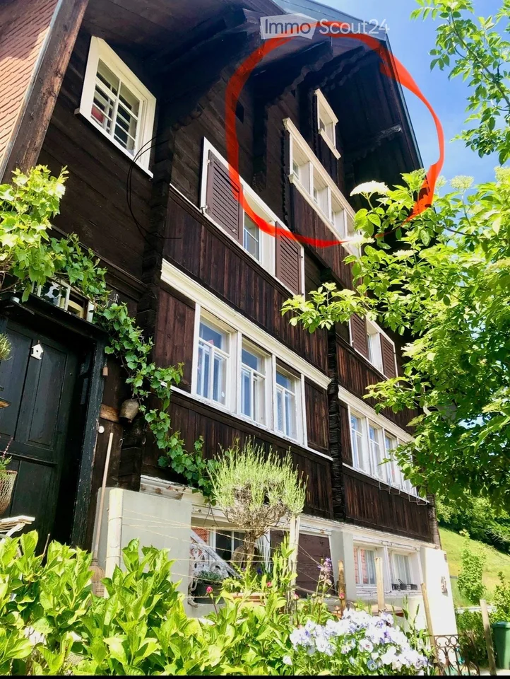 Heimelige 3-Zi Wohnung mit Weitsicht – Foto 2 von 5