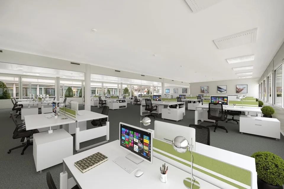Moderne Bürofläche mit Terrasse in Kloten, auch in zwei Einheiten mietbar – Foto 2 von 7