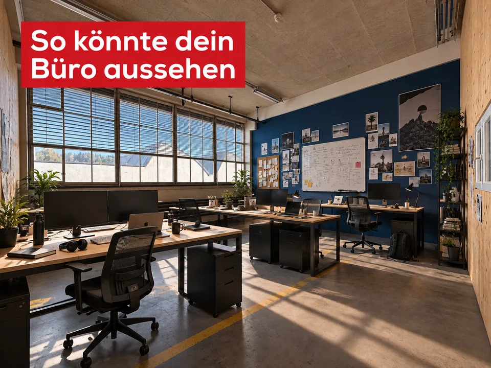 Charmantes Büro in alter Fabrikhalle – Foto 2 von 17