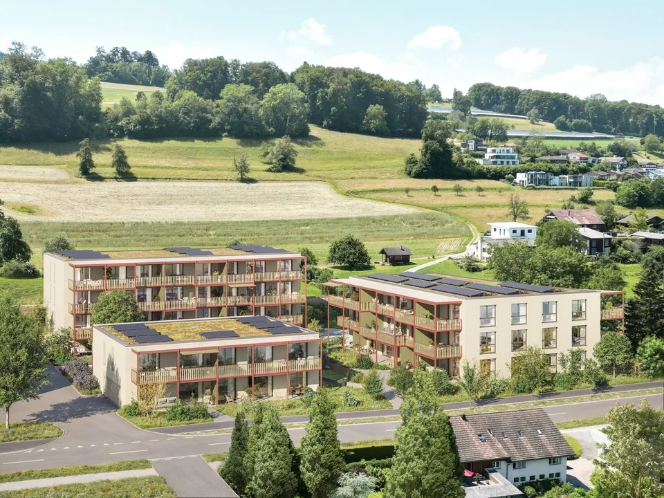 Appartement lumineux 4.5 pièces avec grande surface extérieure à Boniswil à vendre – photo 4 sur 5