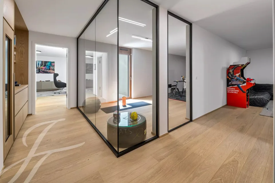 Ein zeitgenössisches, separates Signaturen-Haus im Herzen der Linken Bank von Genf – Foto 12 von 13