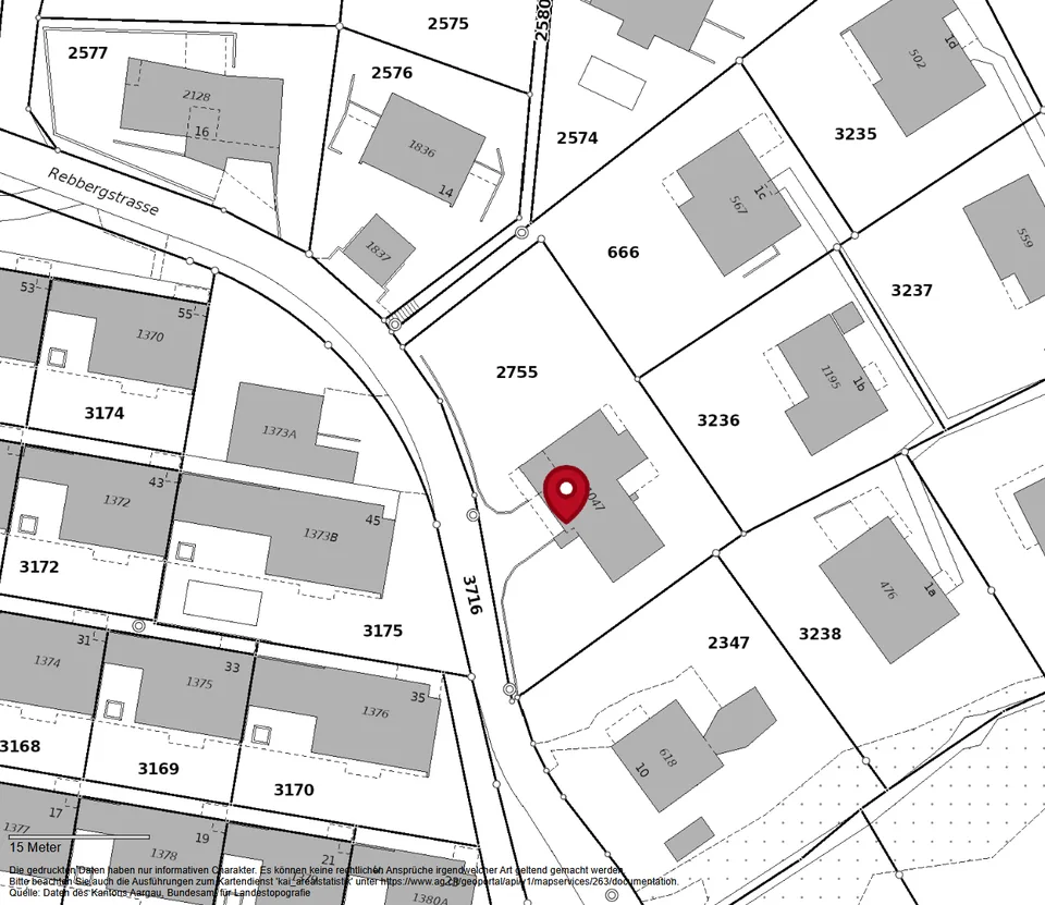 Casa unifamiliare con bella vista, terreno 867m2, Kirchdorf AG (Obersiggenthal) – foto 9 di 10