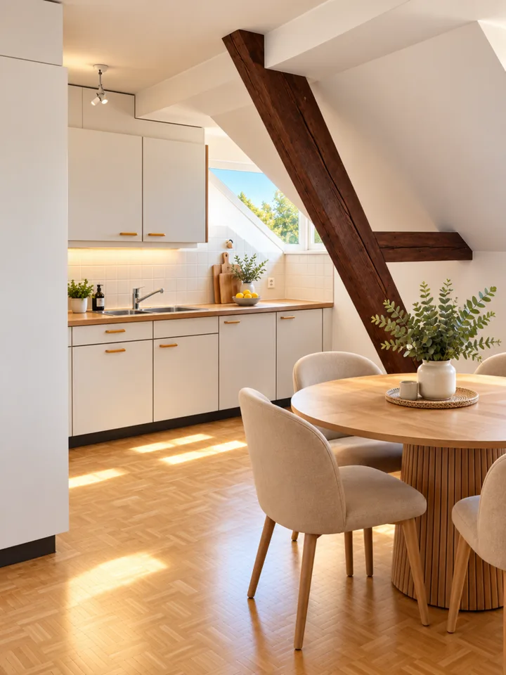 Schöne 2-Zimmer Wohnung mit Atelier – Foto 3 von 8
