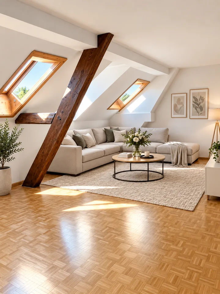 Schöne 2-Zimmer Wohnung mit Atelier – Foto 2 von 8