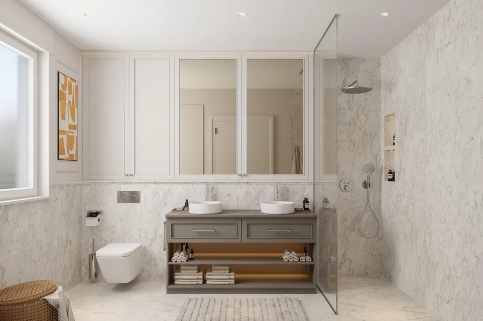 Suite Valéria - appartement d'exception de 6 pièces avec loggia, véranda et volumes généreux – photo 5 sur 13