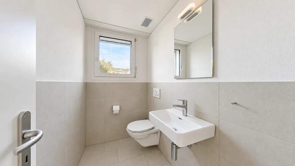 Appartement spacieux 4.5 pièces au rez-de-chaussée avec balcon de 26 m² à Büron – photo 7 sur 12