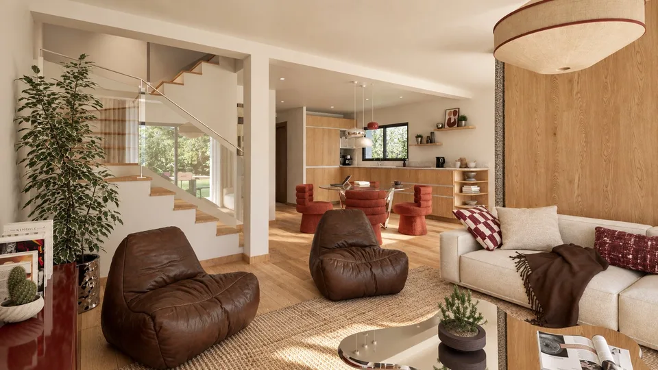 Modernes Haus mit 5 Zimmern in Prévessin – Foto 3 von 5