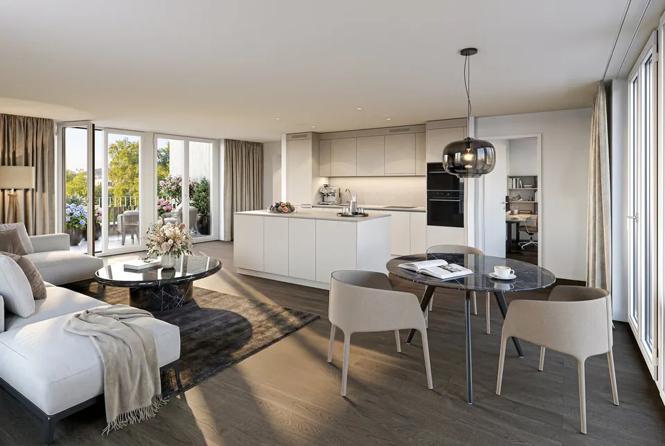 Moderne 3½-Zimmer-Wohnung in Zürich-Höngg – Foto 2 von 7