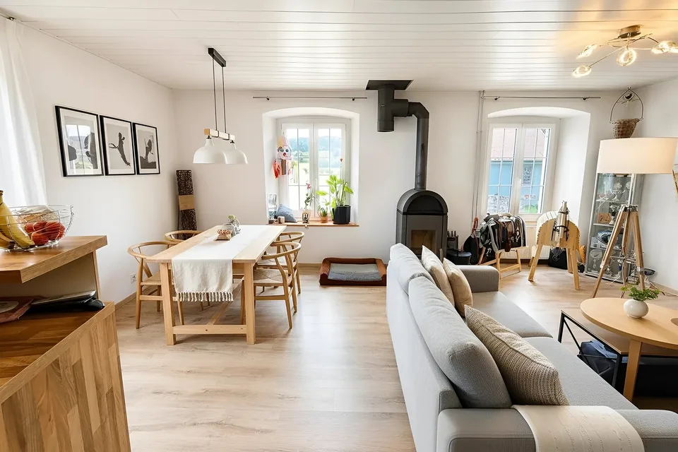 Casa bifamiliare affascinante a Grandfontaine – 4,5 locali con garage e balcone – foto 20 di 20