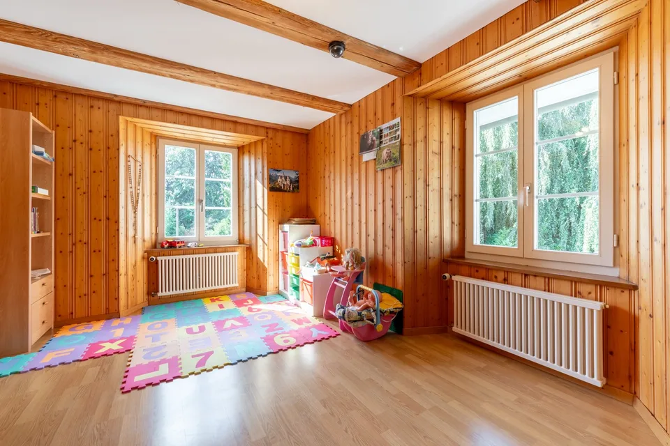 Historisches Riegelhaus mit Scheune und Hallwilerseeblick – Foto 8 von 13
