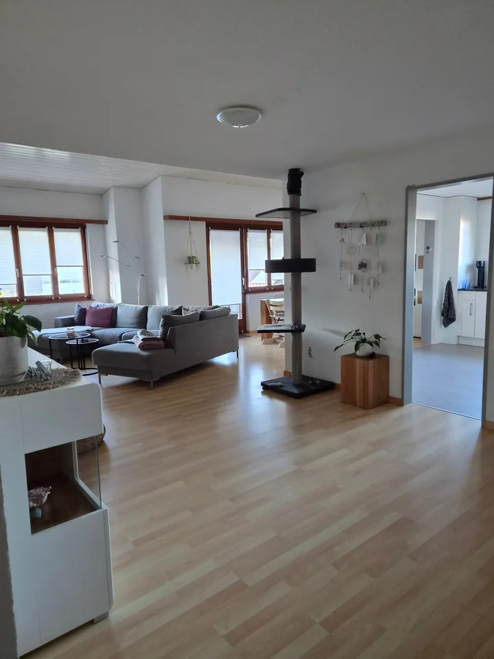 Appartamento luminoso 4.5 locali con balcone e caminetto a Müllheim – foto 5 di 9