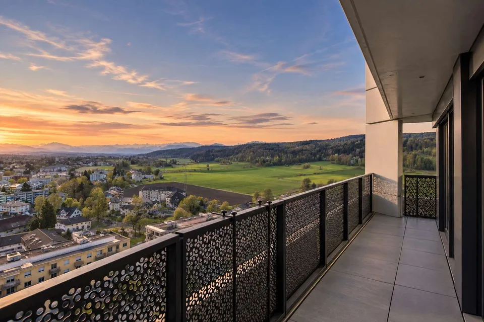 Atemberaubende Panoramasicht - 2.5-Zimmer-Wohntraum in Dübendorf – Foto 10 von 13