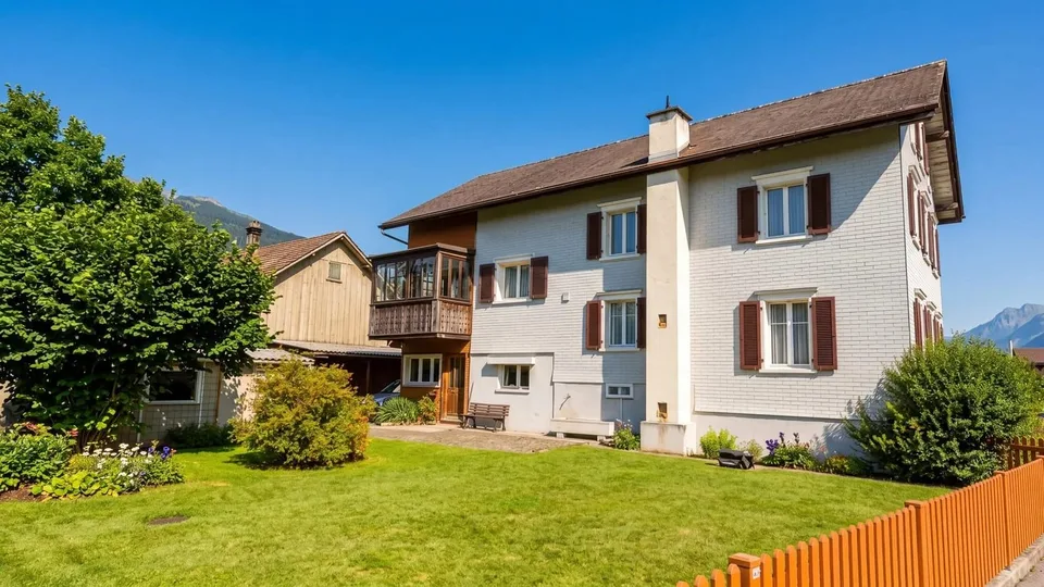 8-Zimmer-Einfamilienhaus mit Garten in Buchs SG kaufen – Foto 2 von 12