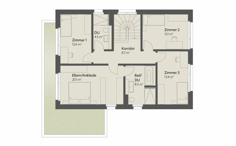 324 m² | 6.5-Zi.-Einfamilienhaus | Erstbezug | Am Wellenberg – Foto 10 von 13