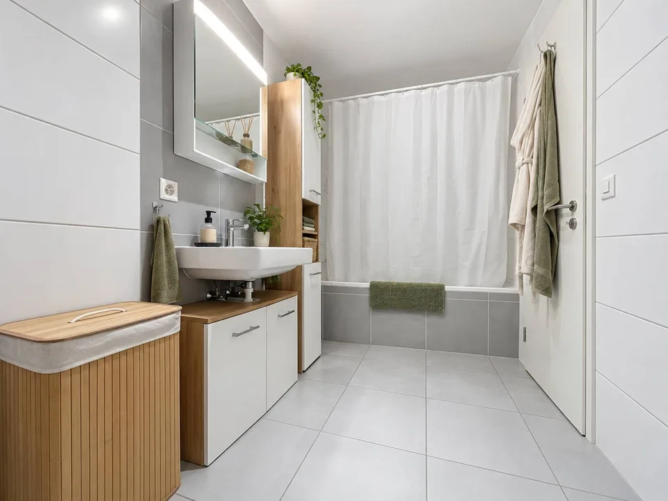 Auf der letzten Etage, wunderschöne 4,5-Zimmer-Wohnung mit Bergblick – Foto 7 von 10