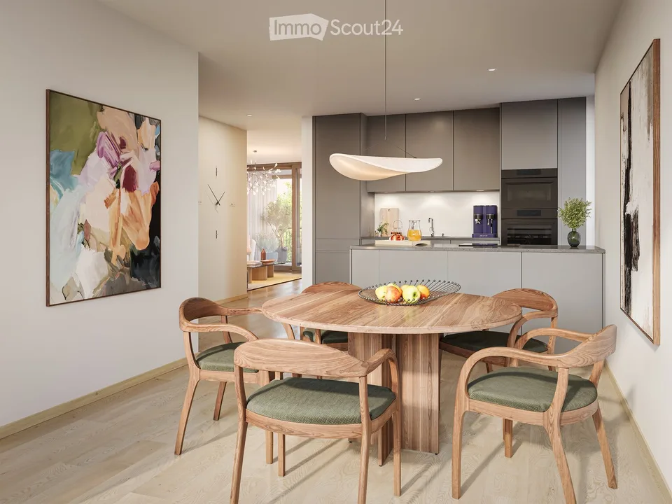 3.5-Zimmer-Neubauwohnung mit zwei Loggias – Foto 4 von 8