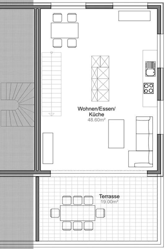Appartamento mansardato di 4,5 locali con grande terrazza e vista mozzafiato – foto 7 di 9