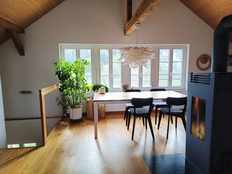 Appartement en mansarde lumineux 3,5 pièces avec terrasse à Galmiz – photo 6 sur 15