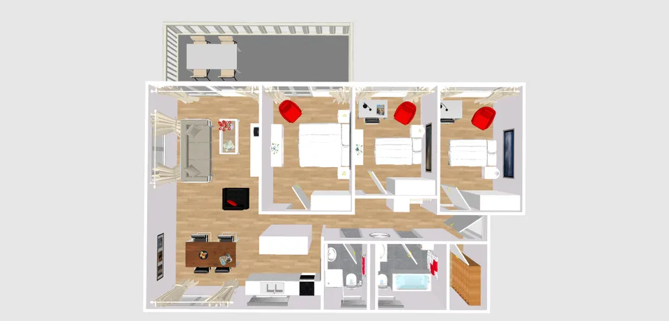 Family Apartments – Zürich Dübendorf – Foto 12 von 13