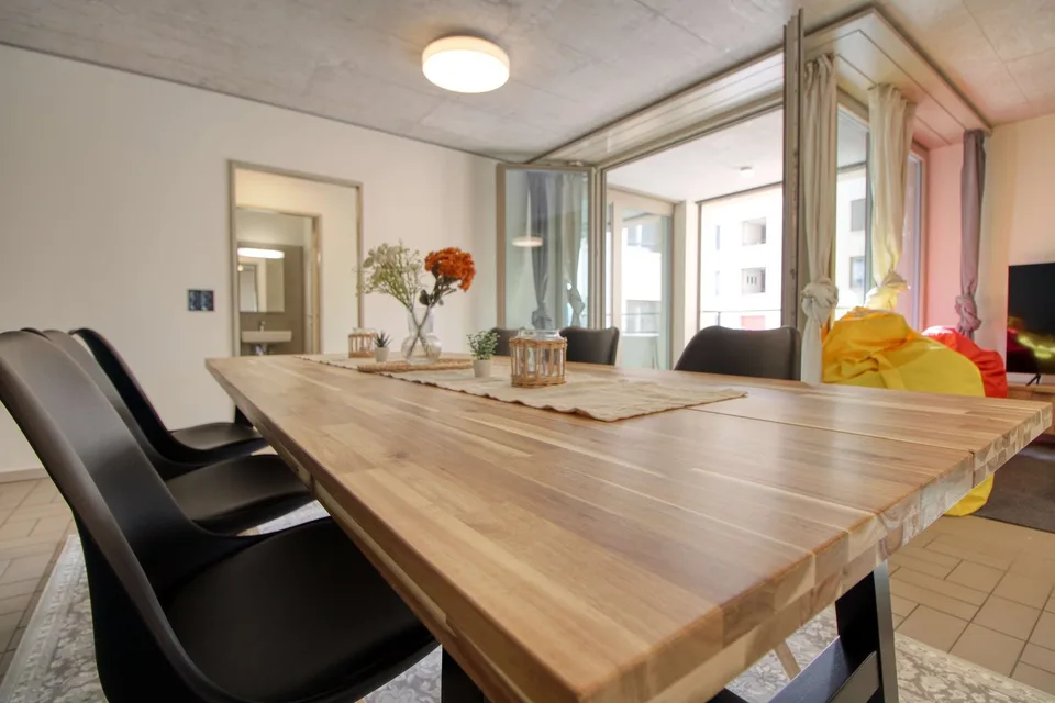 Möbliertes Studio mit eigener Küche und eigenem Bad im Neubau in Schlieren – Foto 14 von 26