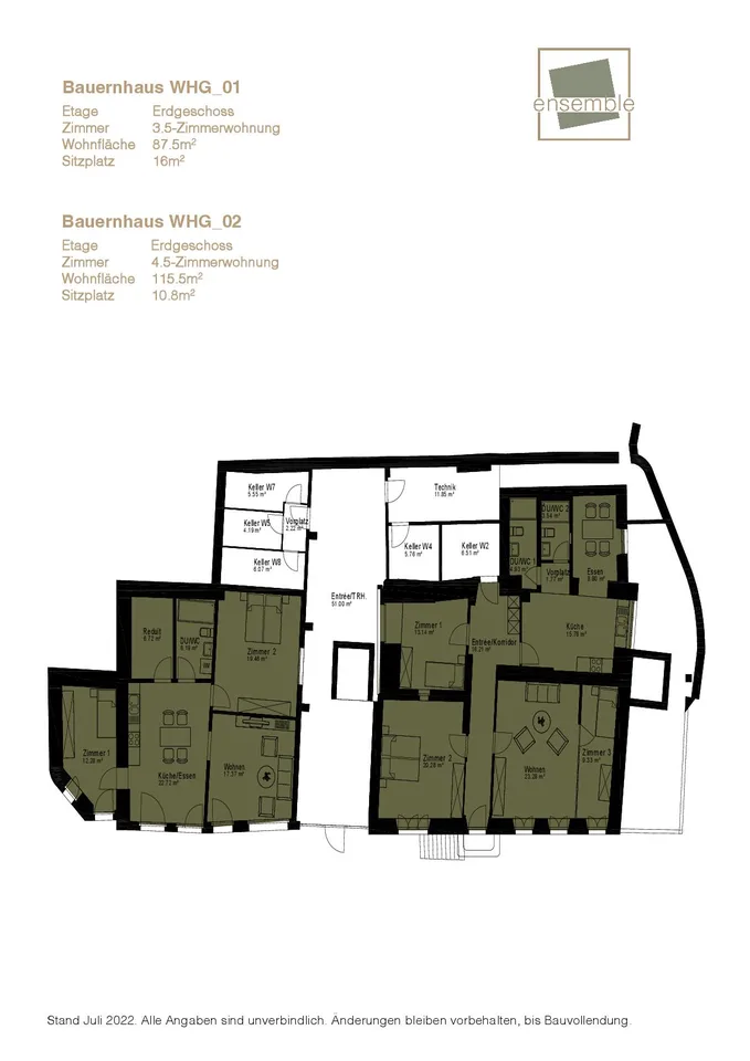 Ground floor apartment with garden share – photo 11 of 11