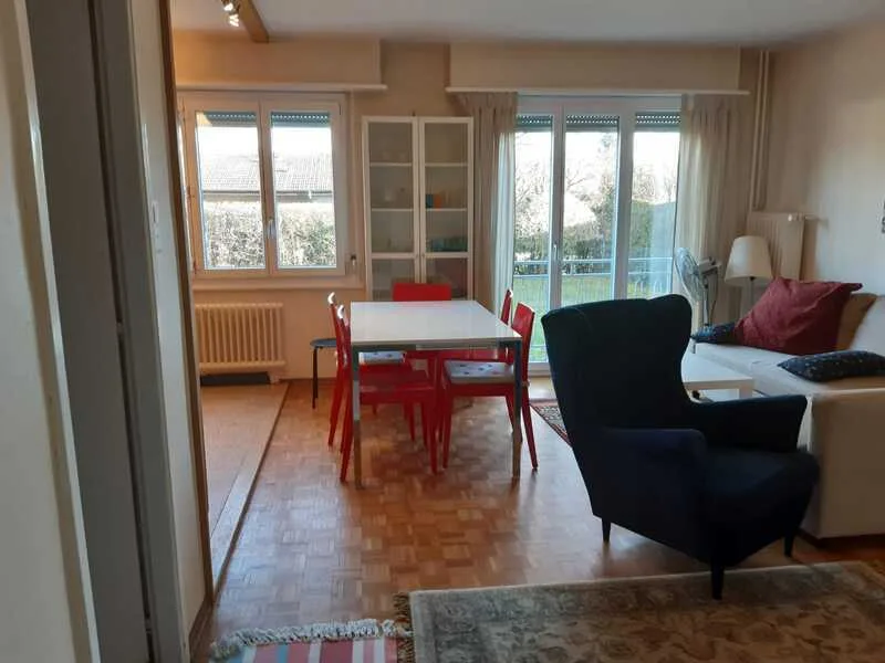 APPARTEMENT 2½ PIÈCES À VERSOIX (GE), MEUBLÉ – photo 2 of 9