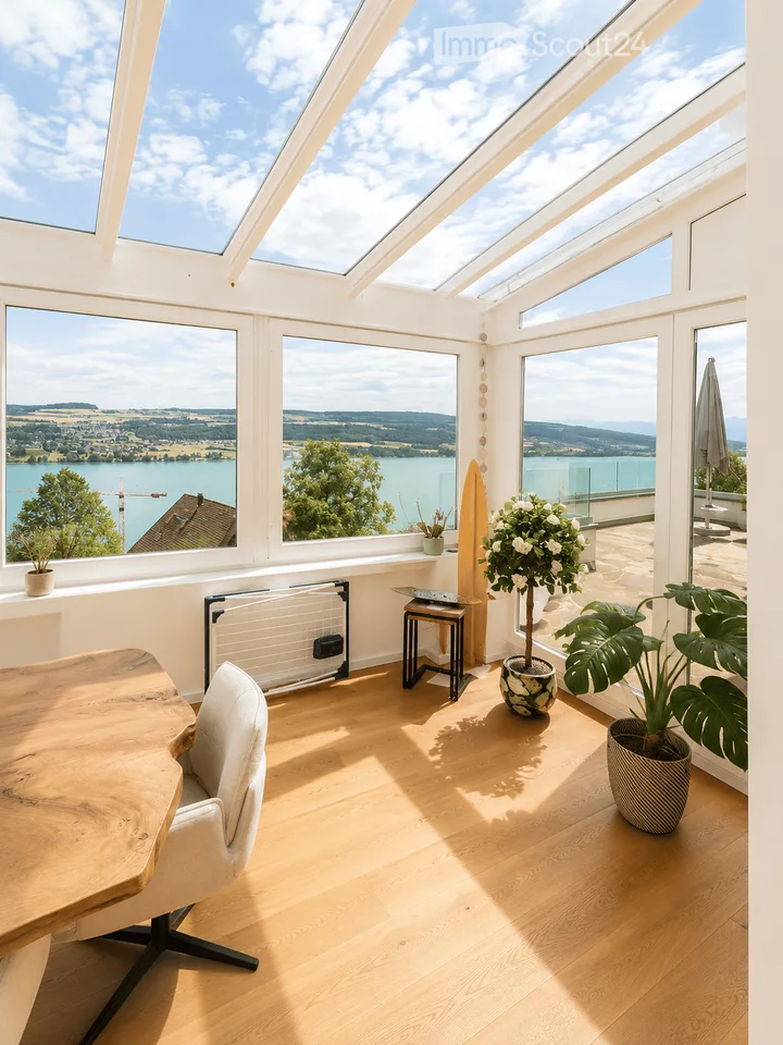 Exklusive 5.5-Zimmer-Terrassenwohnung mit unverbaubarer Seesicht in Birrwil – Foto 5 von 23