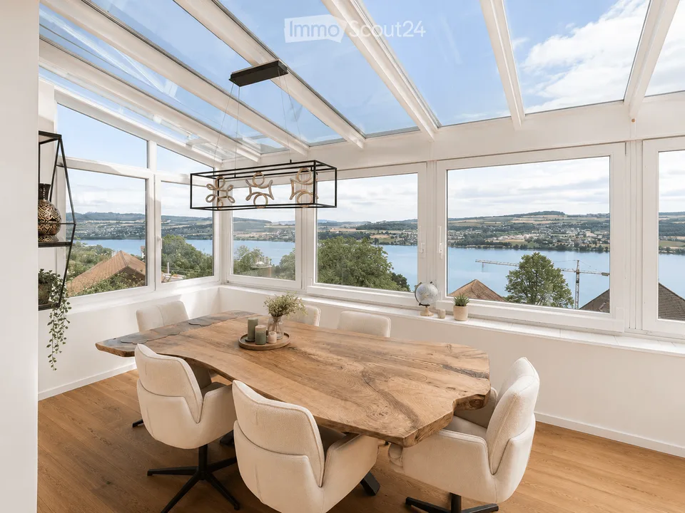 Exklusive 5.5-Zimmer-Terrassenwohnung mit unverbaubarer Seesicht in Birrwil – Foto 3 von 23