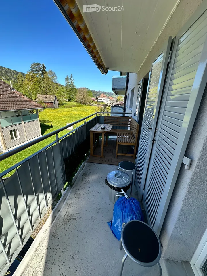 Lichtdurchflutete 3.5-Zimmer-Wohnung mit Südbalkon in Top-Lage mitten im Dorf – Foto 6 von 8