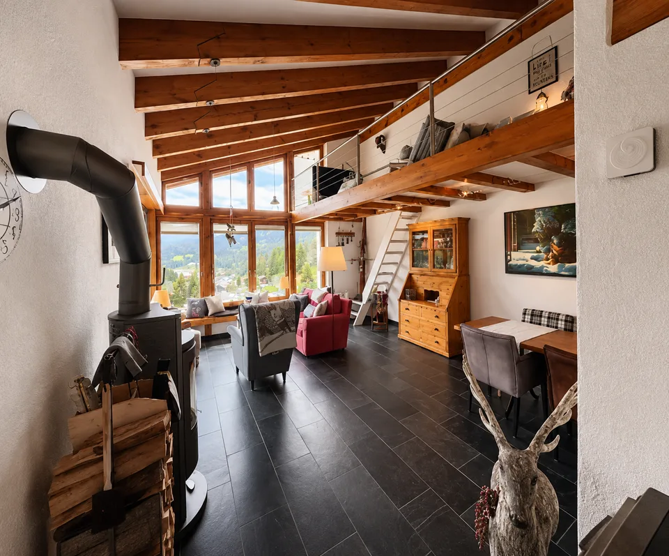 Appartement attractif de 4,5 pièces avec galerie et vue imprenable à Valbella – photo 9 sur 26