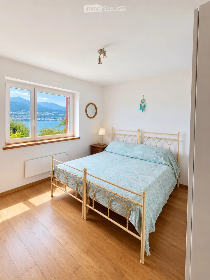 2,5-Zimmer-Wohnung in Vira Gambarogno mit herrlicher Aussicht, großen Außenflächen – Foto 3 von 5