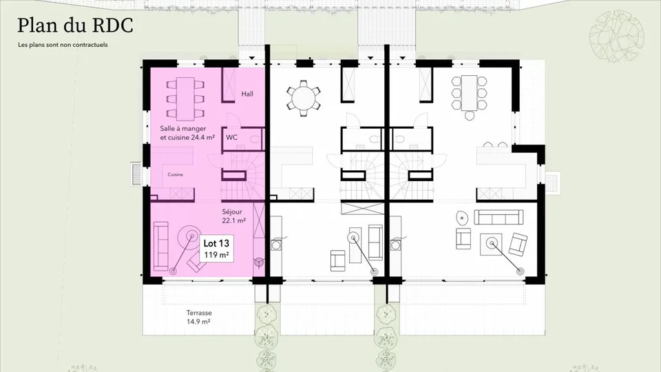 Les Villas d'Essert - Lot 13 – Foto 8 von 10
