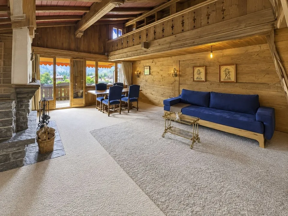 Appartamento affascinante nel centro di Gstaad - Vista sulla valle e sul palazzo – foto 12 di 13