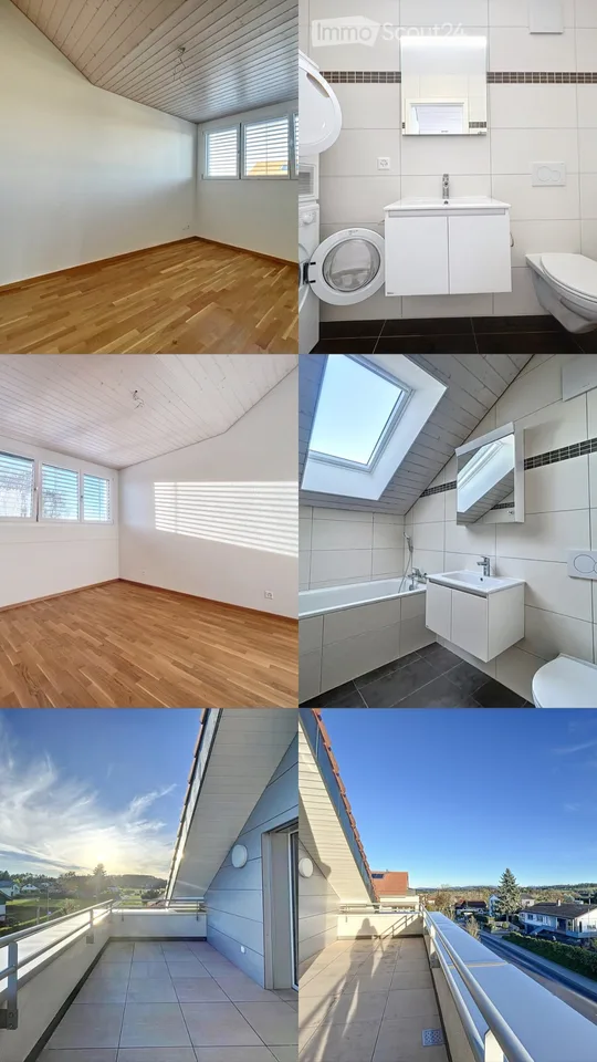 Prachtvolle 3,5-Zimmer-Wohnung mit Panoramablick – Foto 5 von 5