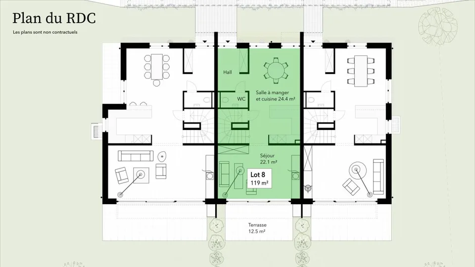 Die Villas von Essert - Grundstück 8 – Foto 8 von 10