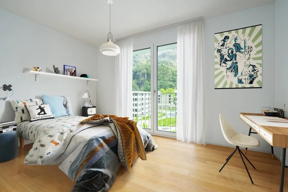 Helles und modernes 2.5-Zimmer-Wohnung - Residenz Open Gerretta – Foto 3 von 5