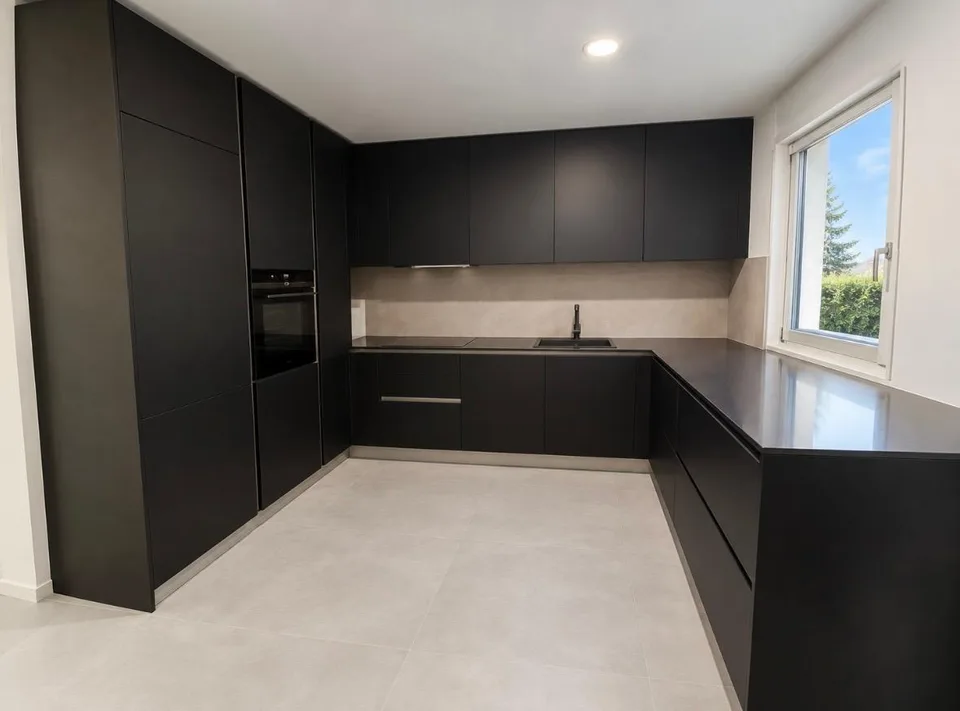 Schönes 4.5-Zimmer-Duplex-Apartment mit Garten – Foto 3 von 6