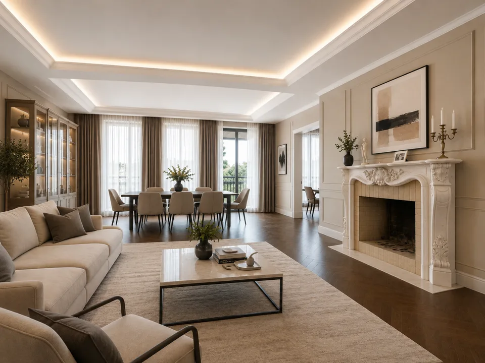 RARE: luxurious 7-Room apartment in a private residence / Magnifique 7 pièces – Foto 4 von 13