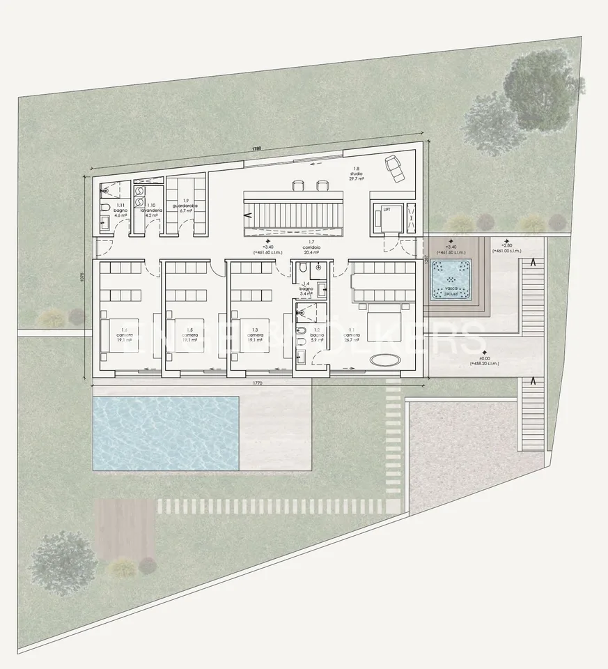 Villa da ristrutturare con vista lago – foto 11 di 12