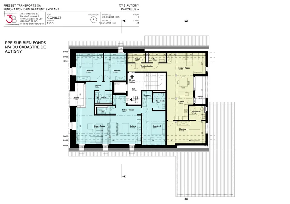 Neue 2,5-Zimmer-Wohnung in 15 Minuten Entfernung von Freiburg, Le Clos d'Autigny (LOT 5) – Foto 11 von 13